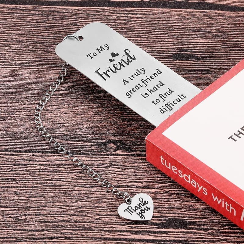 Friendship Bookmark Gift for Women - Sentimental Keepsake