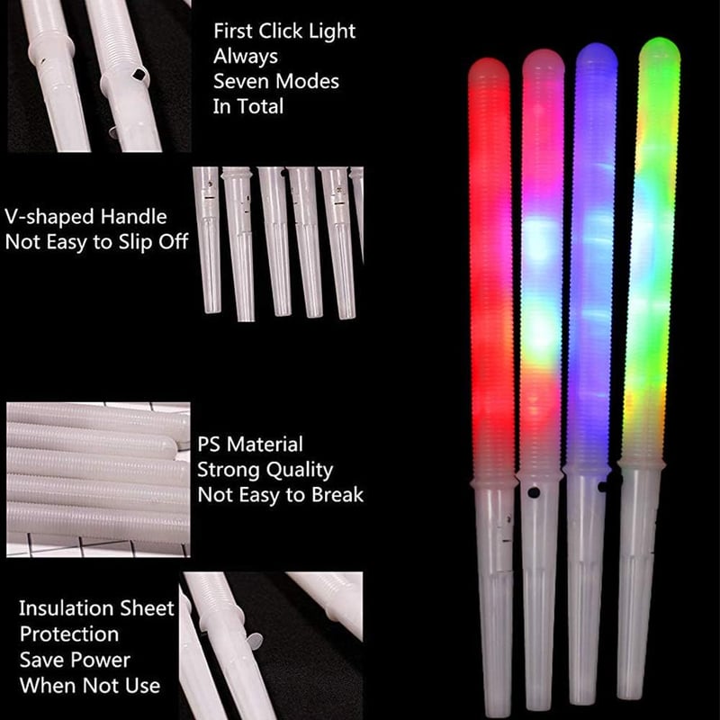 Reusable LED Color Changing Cones for Cotton Candy Machines