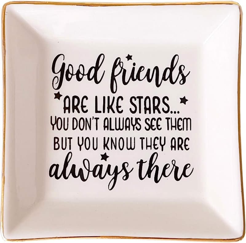 Birthday Gift Trinket Dish for Friends - 
