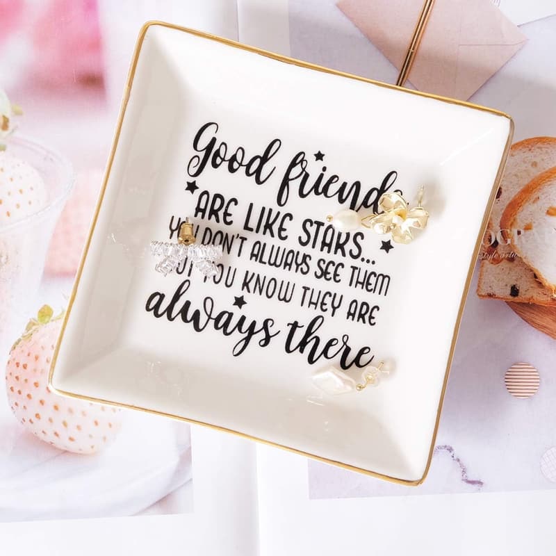 Birthday Gift Trinket Dish for Friends - 