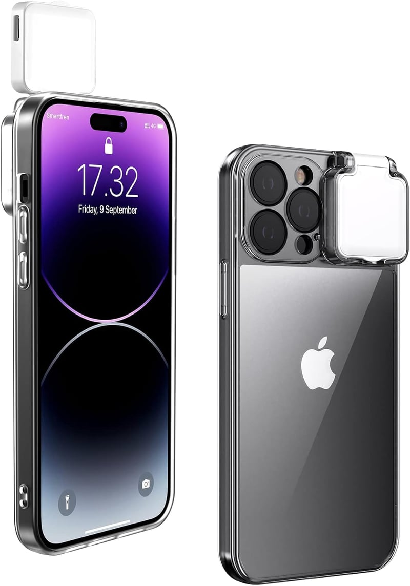 Rechargeable LED Selfie Case for iPhone 13 Pro Max