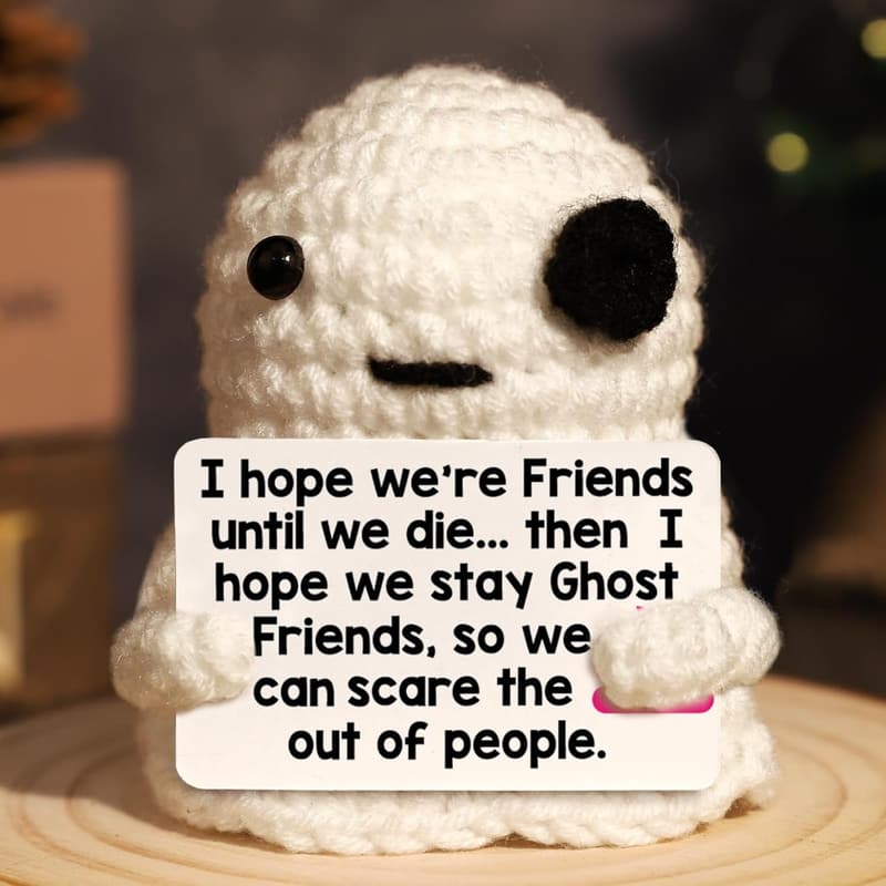Unique Handmade Ghost Friendship Gifts for Women Besties