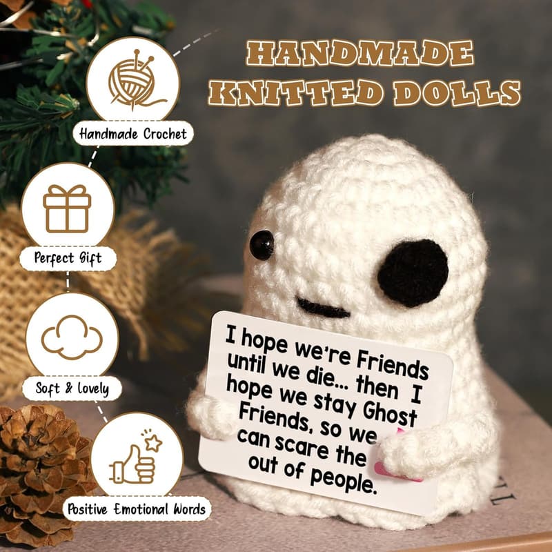 Unique Handmade Ghost Friendship Gifts for Women Besties
