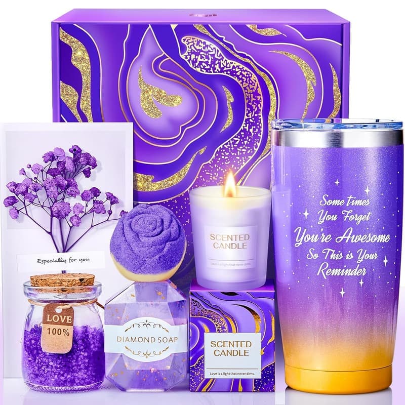 Self-Care Gift Basket for Women - Birthday & Teacher Appreciation
