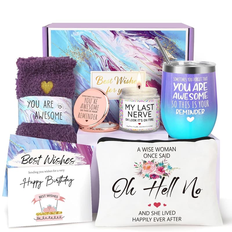 Birthday Gift Basket for Women - Friendship Mug & Treats