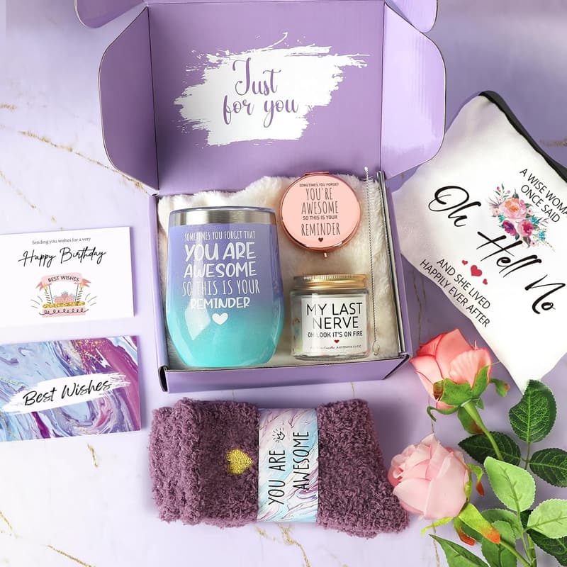 Birthday Gift Basket for Women - Friendship Mug & Treats