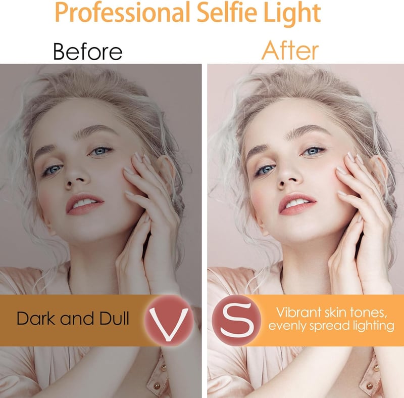 LED Selfie Light-Up Magnetic Case for iPhone 15