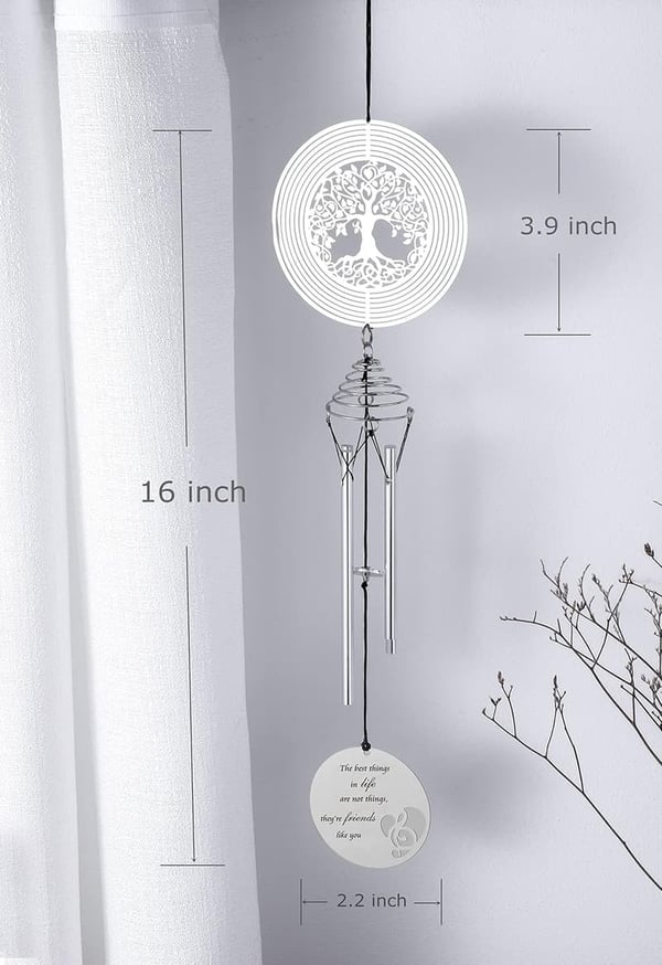 Tree of Life Wind Chime - Friendship Gift for Women