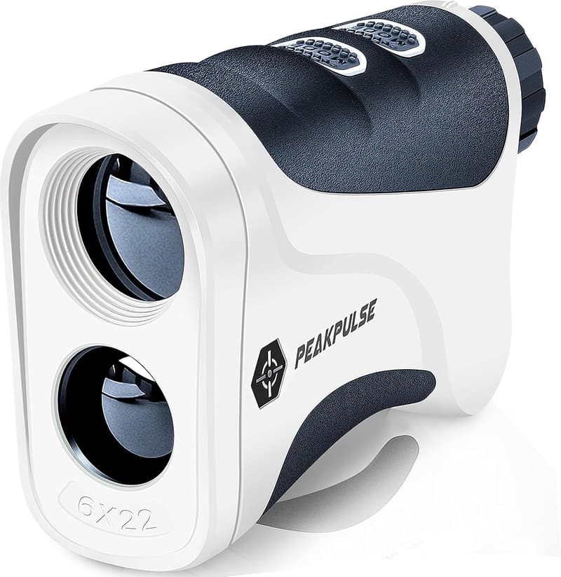 Golf Rangefinder - 650 Yards, 6X Magnification, Accurate Distance Measurement