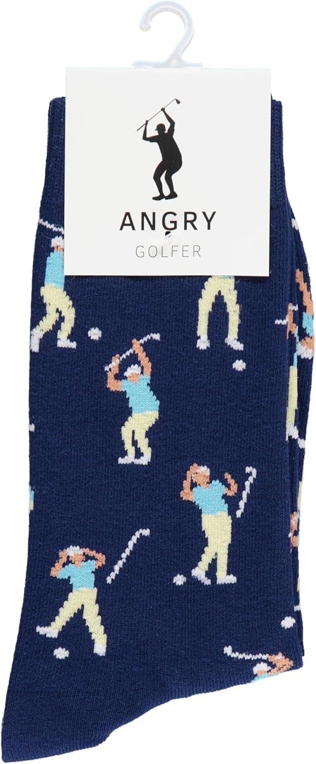 Hilarious Golf Socks for Men, Size 8-13