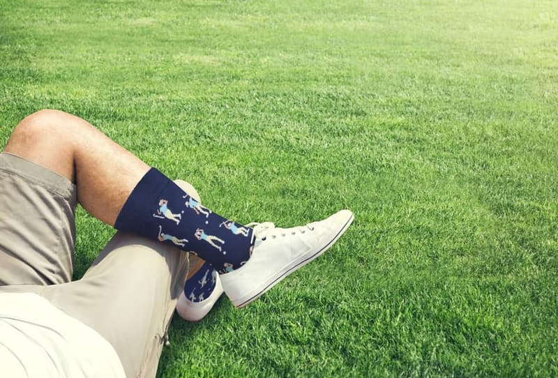 Hilarious Golf Socks for Men, Size 8-13