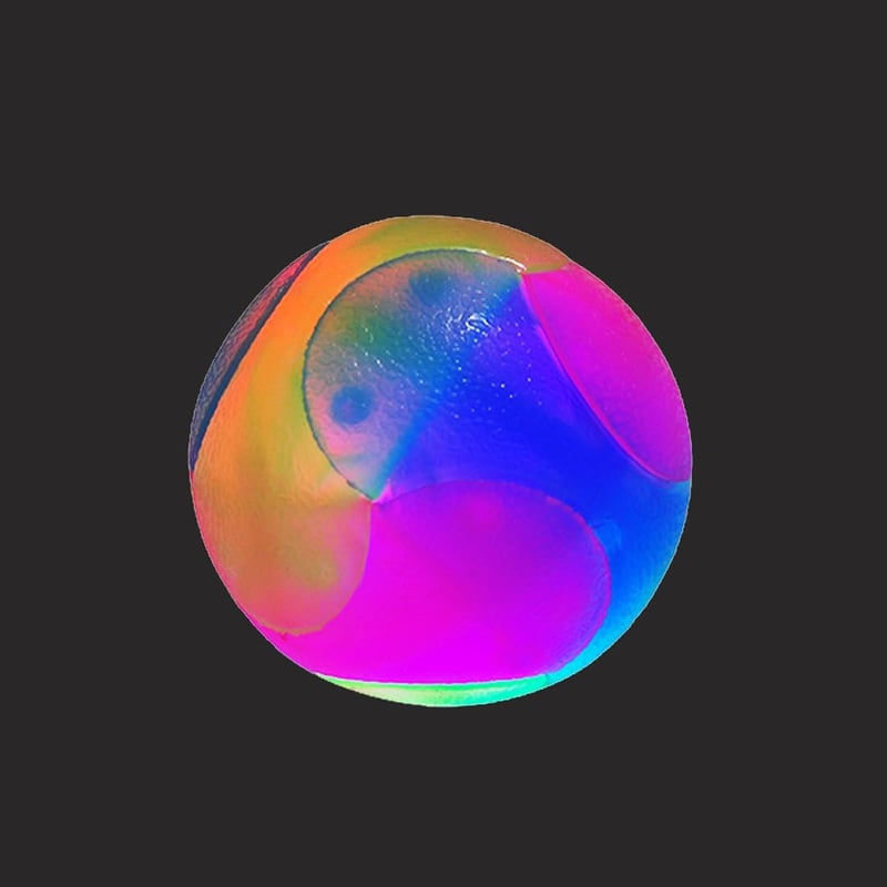 LED Glow-in-the-Dark Dog Balls - 2-Pack Pet Toys