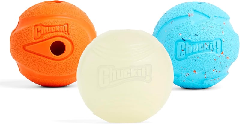 Medium Chuckit! Fetch Balls Set - Durable High-Bounce Dog Toys