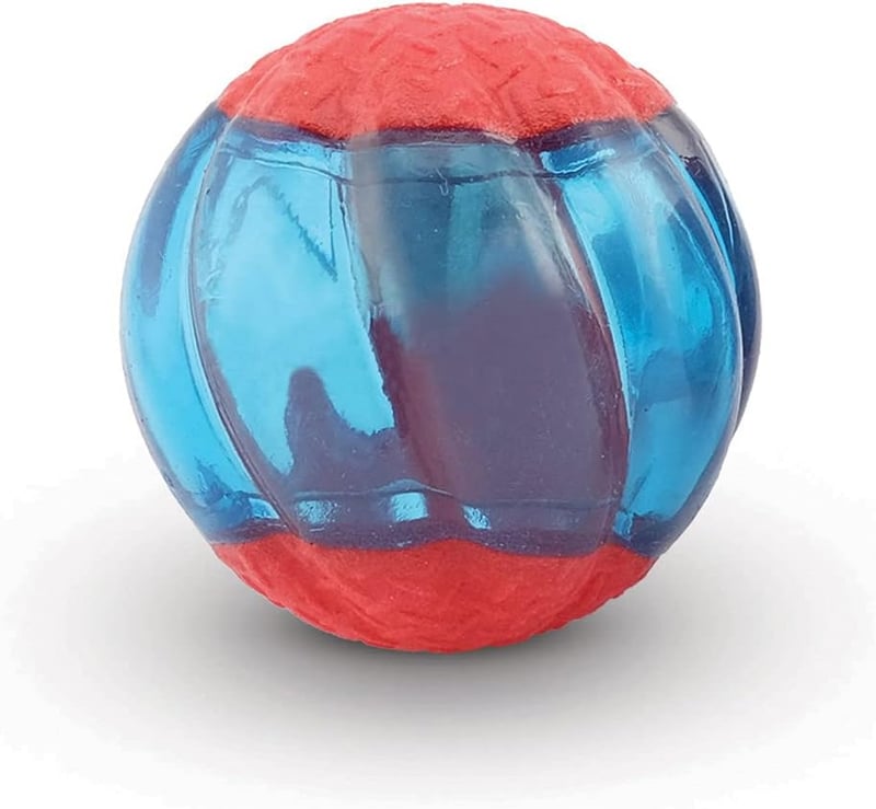 Large Interactive LED Dog Toys - ZEUS Duo Balls