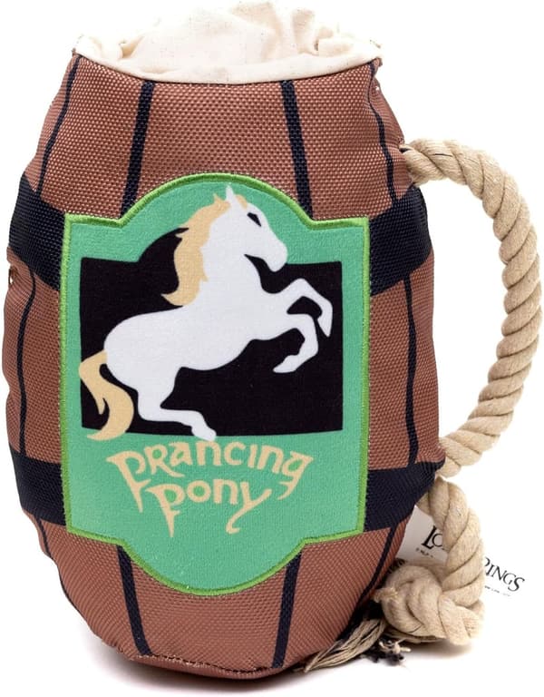 The Lord of The Rings Plush Dog Toy - Prancing Pony 6.5