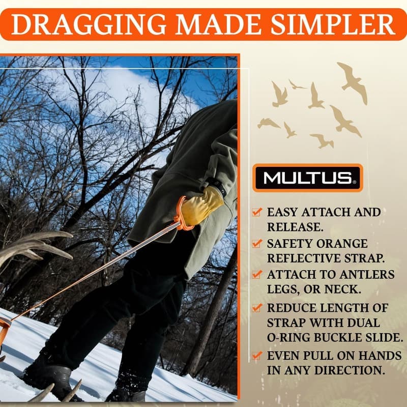 Hunting Gear: Perfect Deer Drag Rope for Men