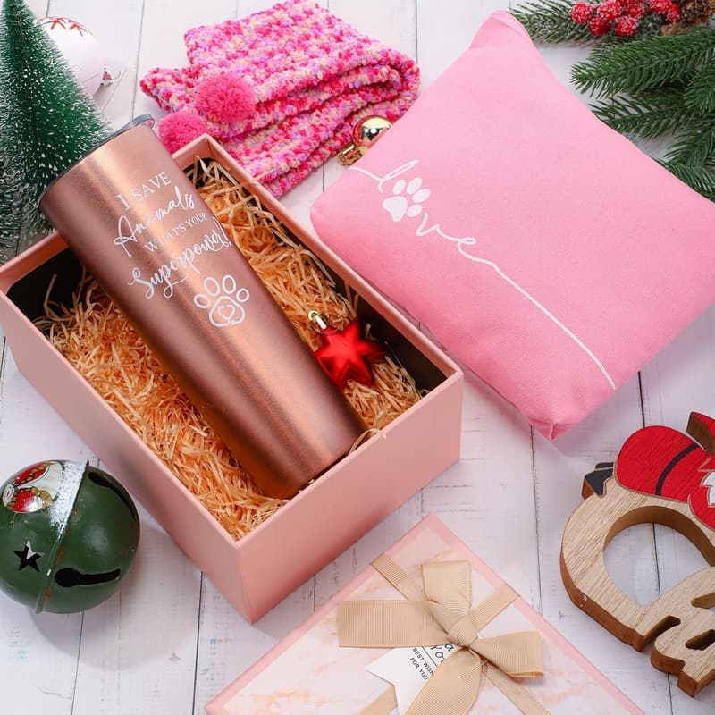 Veterinarian Week Gifts Set: Tumbler, Socks & Makeup Bag