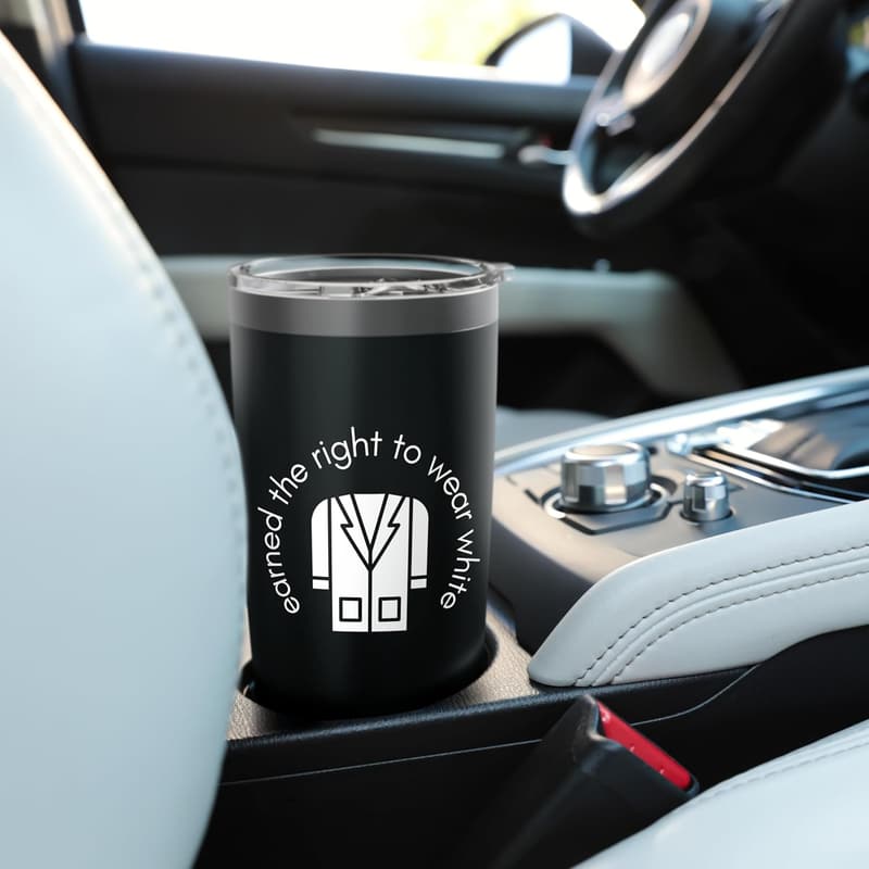 White Coat Ceremony Insulated Tumbler with Motivational Quote