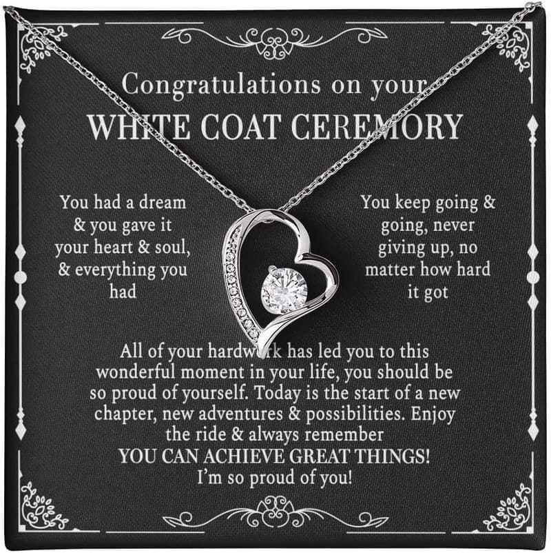 White Coat Ceremony Necklace for Medical Students