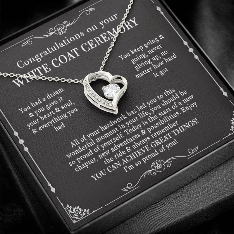 White Coat Ceremony Necklace for Medical Students