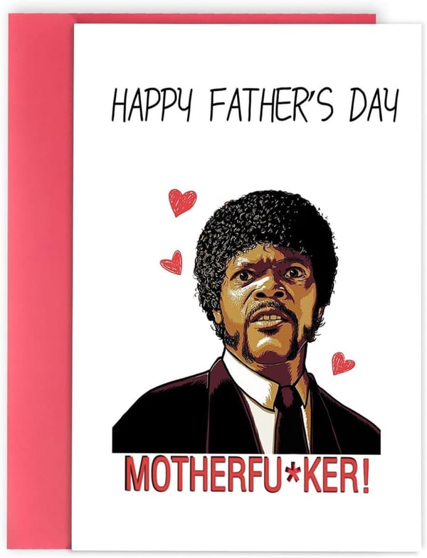 Funny Father's Day Card for Him - Gift for Husband or Brother