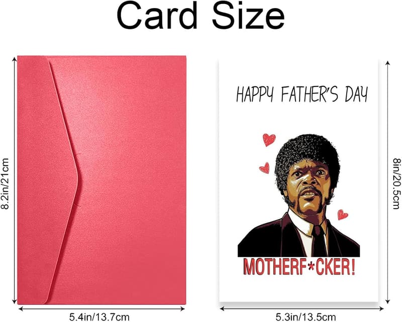 Funny Father's Day Card for Him - Gift for Husband or Brother
