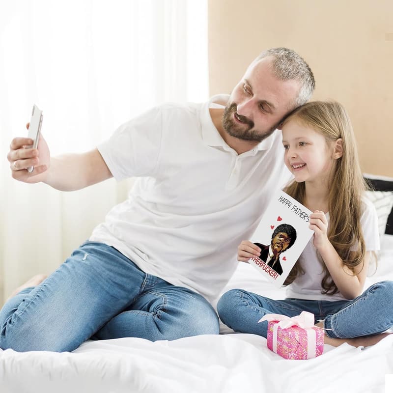 Funny Father's Day Card for Him - Gift for Husband or Brother