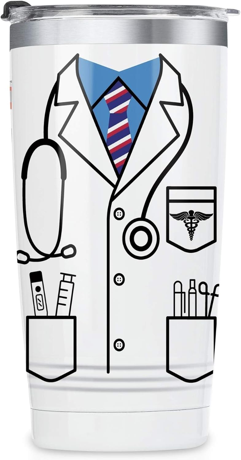 Medical School Graduation: Stainless Steel Tumbler for Doctors