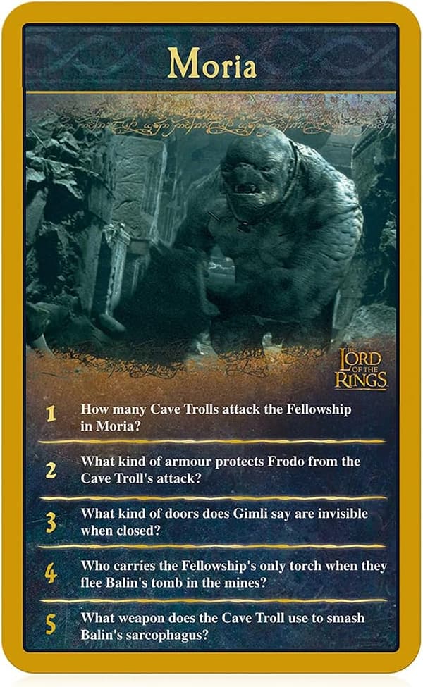 Lord of the Rings Quiz Game for Fans