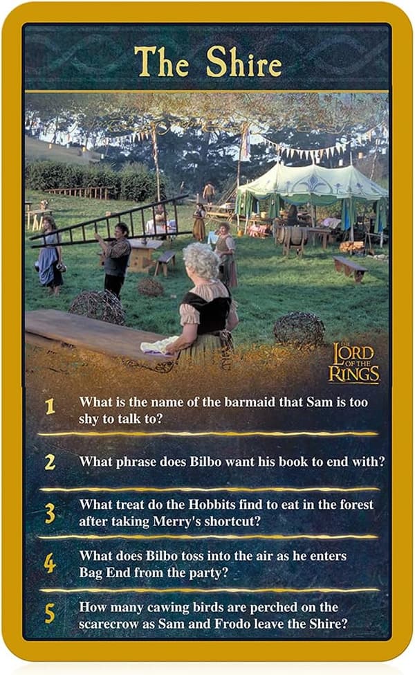 Lord of the Rings Quiz Game for Fans