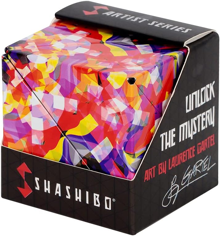 Confetti SHASHIBO Magnetic Fidget Cube - STEM Shape Shifter