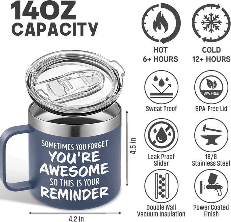 Father's Day Men's 14oz Mug - Unique Gift for Dad