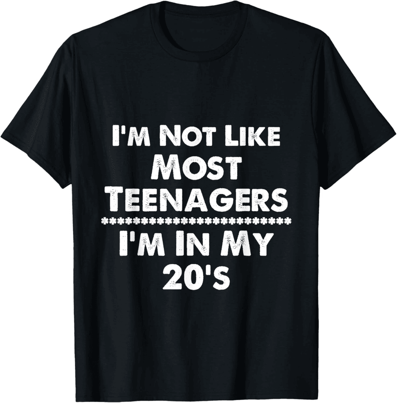 20s Birthday T-Shirt Gift for Young Adults