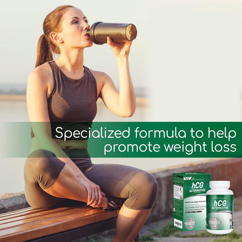 hCG Alternative Weight Loss Pills - 30-Day Supply for Men & Women