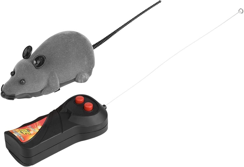 Electronic Rat Toy for Cats - Remote Control Chasing Gift