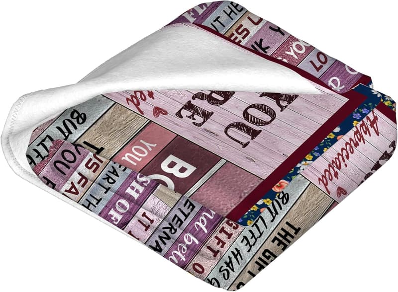 Bonus Mom Birthday Blanket - 50