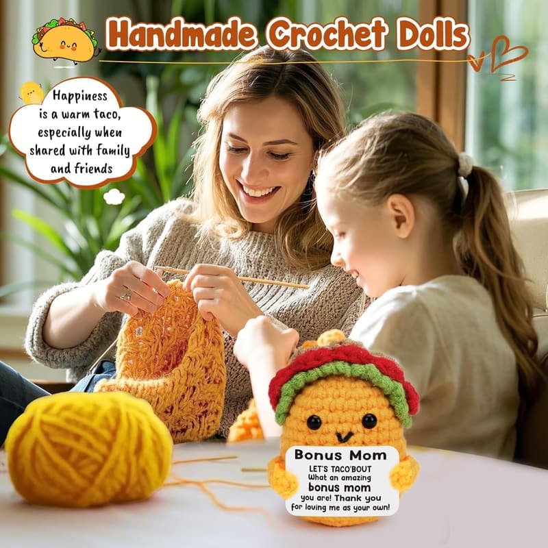Handmade Crochet Gift for Stepmom – Unique Birthday Idea