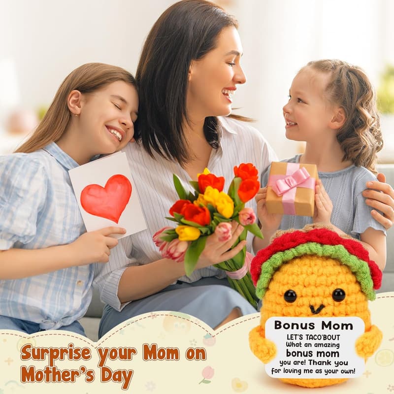 Handmade Crochet Gift for Stepmom – Unique Birthday Idea