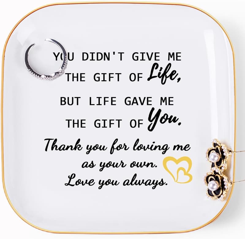 Bonus Mom Jewelry Dish - Thoughtful Gift for Mother's Day