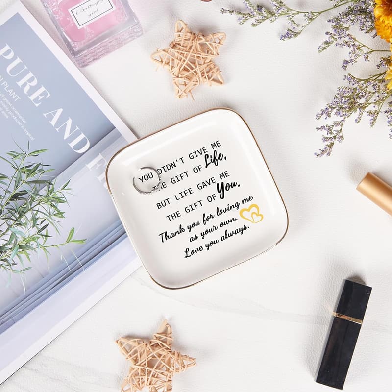 Bonus Mom Jewelry Dish - Thoughtful Gift for Mother's Day