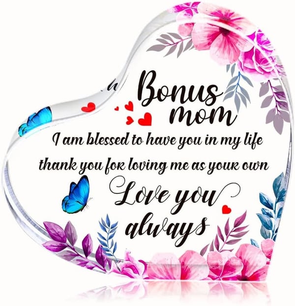 Bonus Mom Mother's Day Gift - Thoughtful Daughter-Son Present