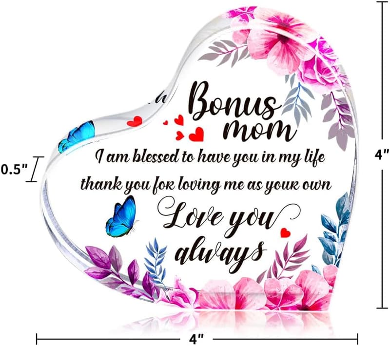 Bonus Mom Mother's Day Gift - Thoughtful Daughter-Son Present