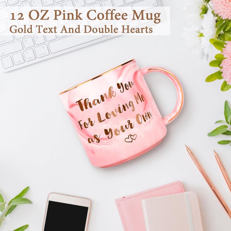Personalized 12oz Coffee Mug for Stepmom's Birthday