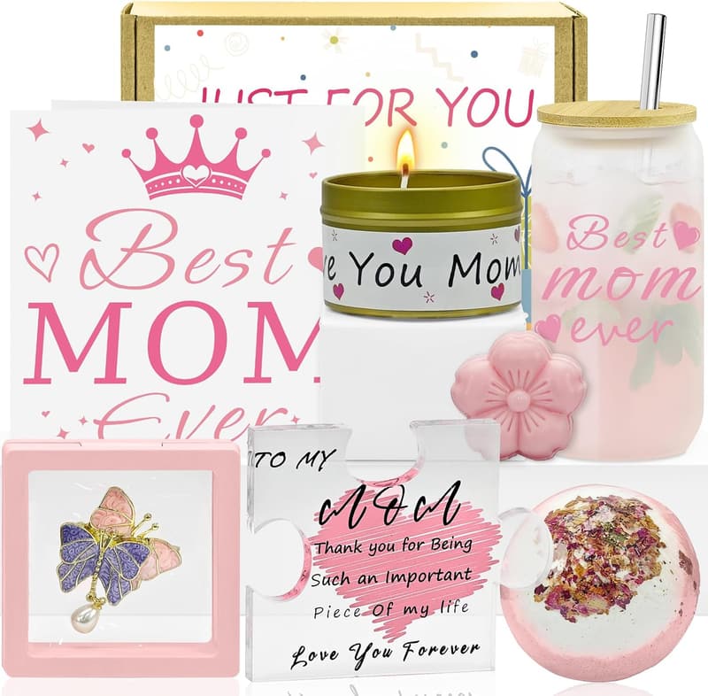 Birthday Gift Basket for Mom - Best Mom Ever Collection