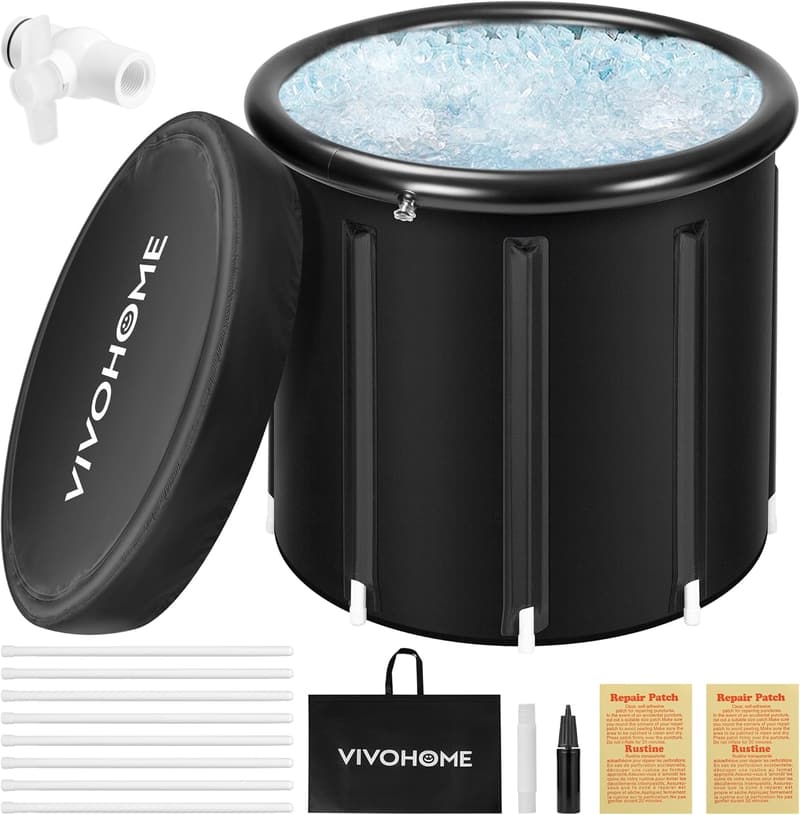 Portable Cold Plunge Bathtub for Adult Recovery Therapy