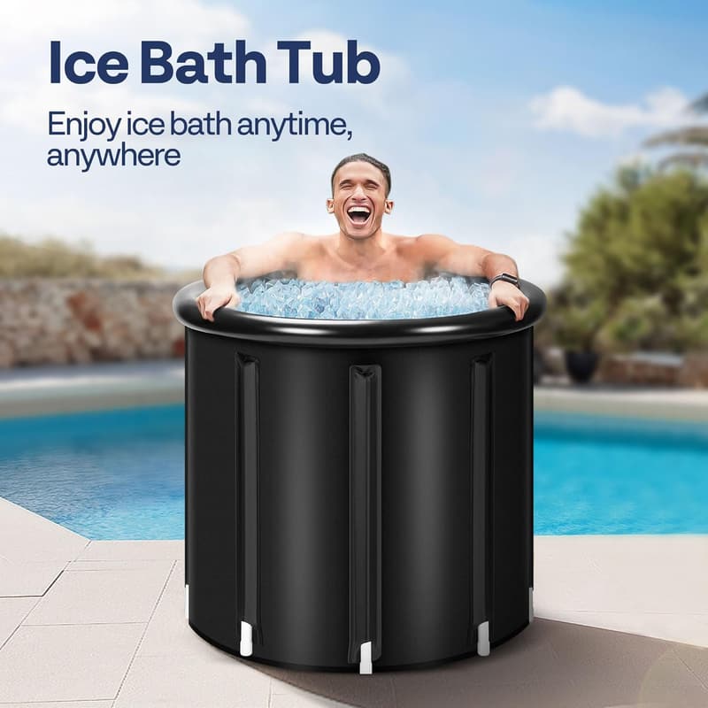 Portable Cold Plunge Bathtub for Adult Recovery Therapy
