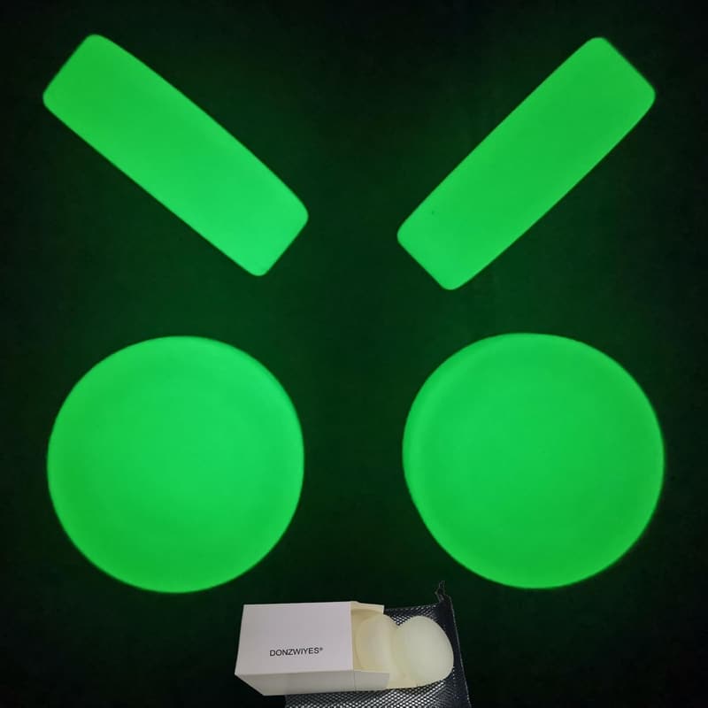 Glow in the Dark Ice Hockey Puck Set for Youth & Adults - 4-Pack