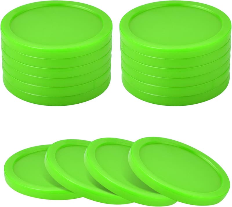 12-Pack 2.5-Inch Replacement Air Hockey Pucks