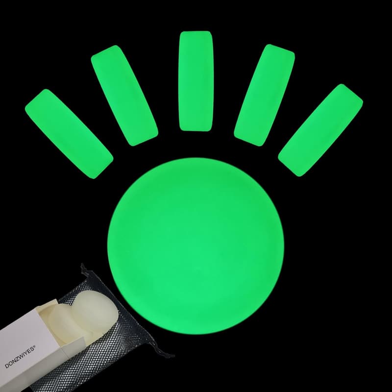 Glow-in-the-Dark Ice Hockey Pucks for Youth & Adults - 6-Pack