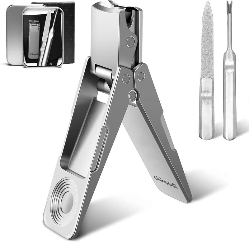 Stainless Steel Nail Clipper Set for Men and Women